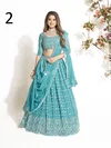 SS 156 2 Party Wear Designer Georgette Lehenga Choli Wholesale Market In Surat
